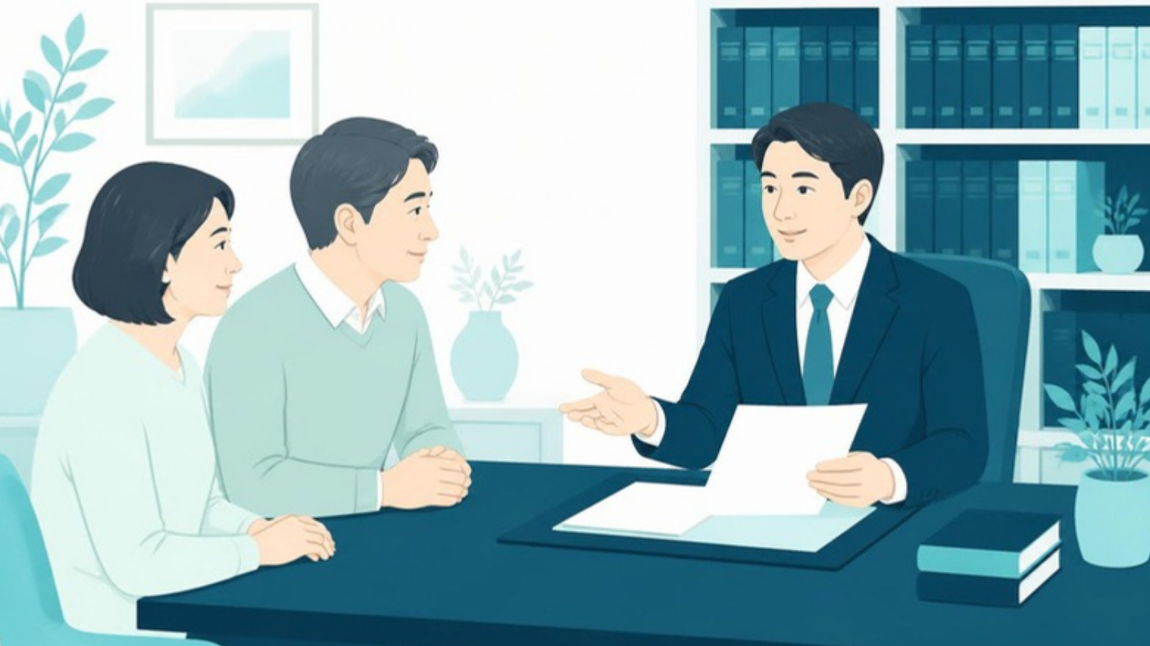 弁護士に相続放棄の相談をするきょうだい